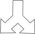 Split arrow